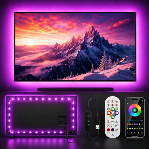 Led backlight with - tv, music