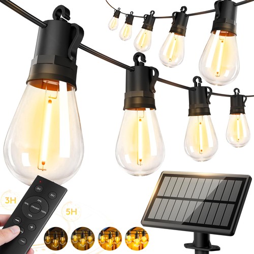 65ftSolarPoweredLightsOutdoorW